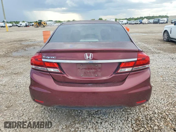 ✅ 2014 Honda Civic EX • VIN: 19XFB2F8XEE073193 • Лот: 59653666. Опубліковано раніше на Copart з пробігом 122 398 миль. Безкоштовний доступ до архіву аукціонних продажів зі США та докладний звіт про історію автомобіля на DreamBid. Зображення 6.