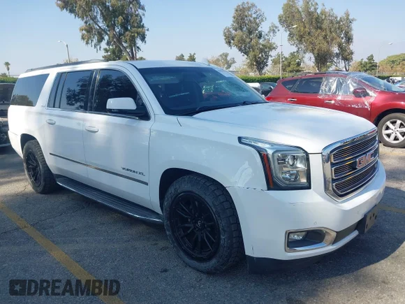 ✅ 2015 GMC Yukon XL • VIN: 1GKS1GEC6FR708540 • Лот: 43635586. Опубликован ранее на IAAI с пробегом 98 979 миль. Бесплатный доступ к архиву аукционных продаж из США и подробный отчёт об истории автомобиля на DreamBid. Изображение 1.
