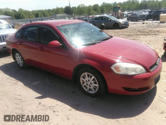 ✅ 2008 Chevrolet Impala Police Police • VIN: 2G1WS583681325115 • Lot: 42037087. Wystawiony na IAAI z przebiegiem 149 791 mil. Bezpłatny archiwum sprzedaży aukcyjnych z USA i szczegółowy raport historii pojazdu na DreamBid. Zdjęcie 1.
