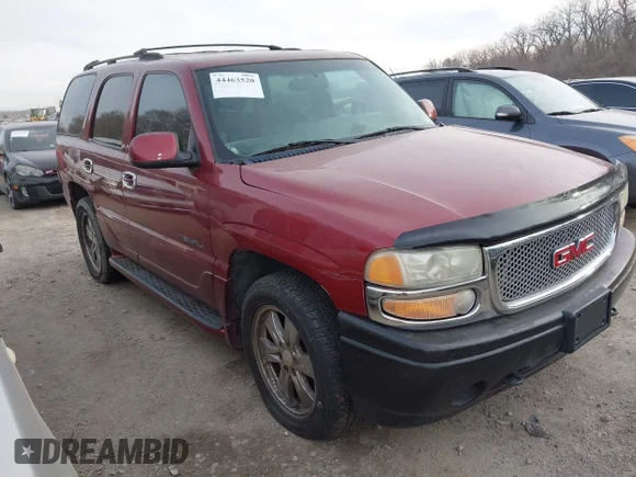 ✅ 2001 GMC Yukon Denali • VIN: 1GKEK63U71J310079 • Lot: 44463520. Wystawiony na IAAI z przebiegiem Nie podano. Bezpłatny archiwum sprzedaży aukcyjnych z USA i szczegółowy raport historii pojazdu na DreamBid. Zdjęcie 1.