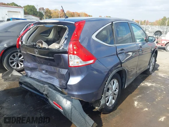✅ 2013 Honda CR-V EX • VIN: 3CZRM3H50DG700187 • Lot: 43629663. Listed on IAAI with 202,205 mi. Free auction sales archive from the USA and detailed vehicle history report at DreamBid. Image 4.