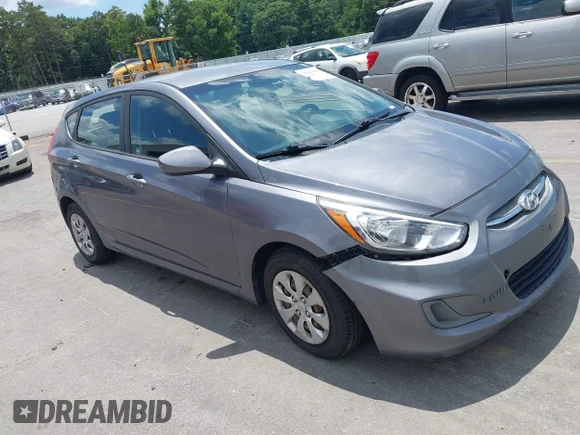 ✅ 2017 Hyundai Accent SE • VIN: KMHCT5AE6HU338210 • Lot: 45647008. Wystawiony na IAAI z przebiegiem 116 258 mil. Bezpłatny archiwum sprzedaży aukcyjnych z USA i szczegółowy raport historii pojazdu na DreamBid. Zdjęcie 1.