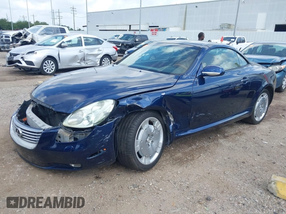 ✅ 2004 Lexus SC 430 • VIN: JTHFN48Y140055817 • Lot: 42539821. Wystawiony na IAAI z przebiegiem Nie podano. Bezpłatny archiwum sprzedaży aukcyjnych z USA i szczegółowy raport historii pojazdu na DreamBid. Zdjęcie 2.