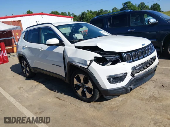 ✅ 2018 Jeep Compass Latitude • VIN: 3C4NJCBB6JT102202 • Лот: 45130432. Опубликован ранее на IAAI с пробегом 66 570 миль. Бесплатный доступ к архиву аукционных продаж из США и подробный отчёт об истории автомобиля на DreamBid. Изображение 1.