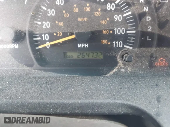 ✅ 2000 Toyota Tundra SR5 • VIN: 5TBBT4418YS122522 • Lot: 44386373. Wystawiony na IAAI z przebiegiem 264 732 mil. Bezpłatny archiwum sprzedaży aukcyjnych z USA i szczegółowy raport historii pojazdu na DreamBid. Zdjęcie 7.