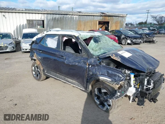 ✅ 2026 Hyundai Venue SEL • VIN: KMHRC8A30TU422509 • Lot: 44038181. Listed on IAAI with 1,330 mi. Free auction sales archive from the USA and detailed vehicle history report at DreamBid. Image 1.