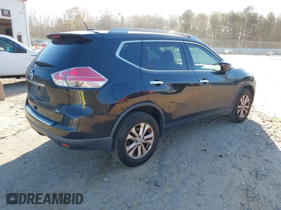 ✅ 2016 Nissan Rogue SV • VIN: 5N1AT2MT4GC805032 • Lot: 44000159. Listed on IAAI with 128,297 mi. Free auction sales archive from the USA and detailed vehicle history report at DreamBid. Image 4.