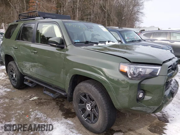 ✅ 2022 Toyota 4Runner Trail Special Edition • VIN: JTETU5JR9N6071841 • Лот: 44068121. Опубліковано раніше на IAAI з пробігом 46 865 миль. Безкоштовний доступ до архіву аукціонних продажів зі США та докладний звіт про історію автомобіля на DreamBid. Зображення 1.