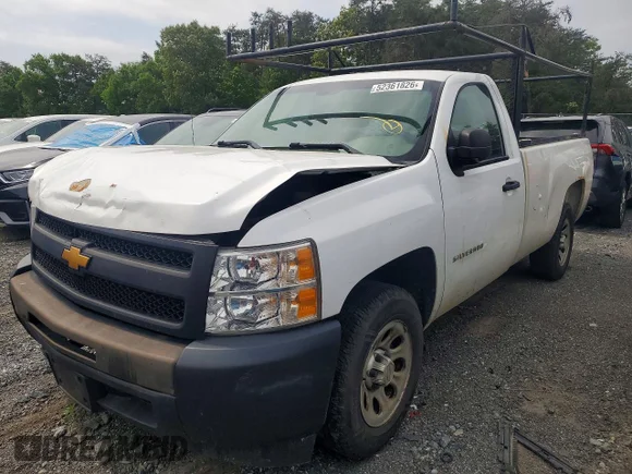 ✅ 2013 Chevrolet Silverado 1500 Work Truck • VIN: 1GCNCPEX2DZ354812 • Lot: 52361826. Listed on Copart with 164,128 mi. Free auction sales archive from the USA and detailed vehicle history report at DreamBid. Image 1.