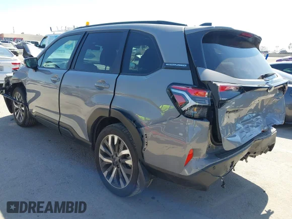 ✅ 2025 Subaru Forester Touring • VIN: JF2SLDTC7SH544062 • Lot: 45061625. Wystawiony na IAAI z przebiegiem 11 513 mil. Bezpłatny archiwum sprzedaży aukcyjnych z USA i szczegółowy raport historii pojazdu na DreamBid. Zdjęcie 3.
