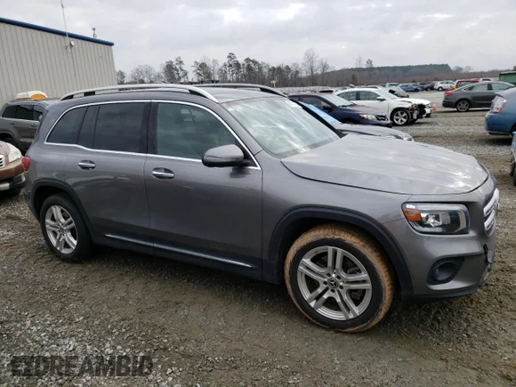✅ 2020 Mercedes-Benz GLB 250 • VIN: W1N4M4HBXLW022830 • Lot: 41471733. Listed on Copart with 42,887 mi. Free auction sales archive from the USA and detailed vehicle history report at DreamBid. Image 4.
