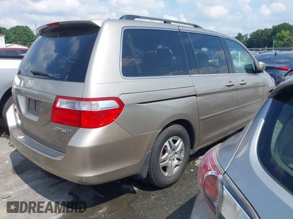 ✅ 2005 Honda Odyssey EX • VIN: 5FNRL38465B409863 • Lot: 43009481. Wystawiony na IAAI z przebiegiem 255 902 mil. Bezpłatny archiwum sprzedaży aukcyjnych z USA i szczegółowy raport historii pojazdu na DreamBid. Zdjęcie 4.