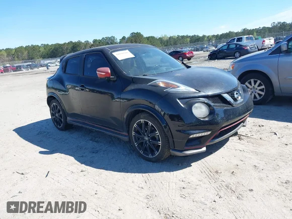 ✅ 2015 Nissan Juke SL • VIN: JN8AF5MVXFT565762 • Lot: 44590560. Listed on IAAI with 150,440 mi. Free auction sales archive from the USA and detailed vehicle history report at DreamBid. Image 1.