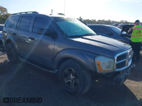 ✅ 2004 Dodge Durango SLT • VIN: 1D4HD48D24F127487 • Lot: 43984110. Wystawiony na IAAI z przebiegiem 211 490 mil. Bezpłatny archiwum sprzedaży aukcyjnych z USA i szczegółowy raport historii pojazdu na DreamBid. Zdjęcie 1.
