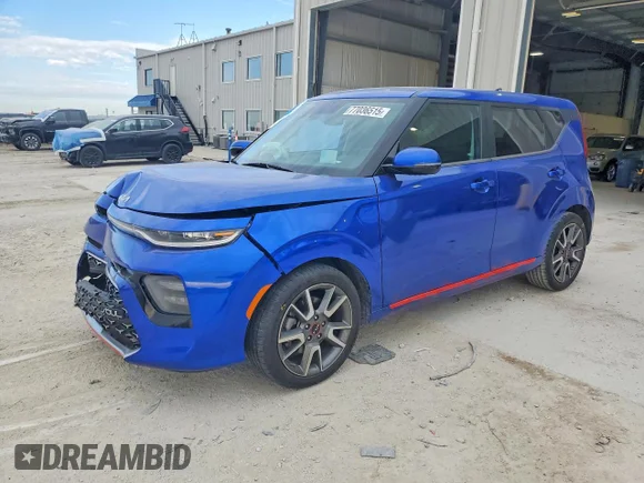 ✅ 2022 Kia Soul Turbo • VIN: KNDJ53AF9N7818934 • Lot: 77036515. Listed on Copart with 23,110 mi. Free auction sales archive from the USA and detailed vehicle history report at DreamBid. Image 1.
