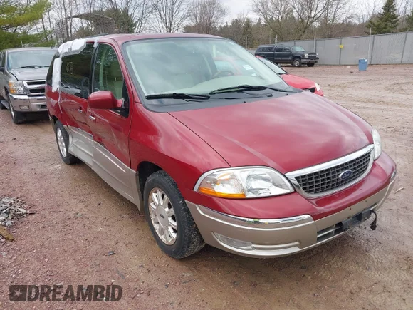 ✅ 2003 Ford Windstar LTD • VIN: 2FMDA58453BB87107 • Lot: 42081676. Wystawiony na IAAI z przebiegiem 164 638 mil. Bezpłatny archiwum sprzedaży aukcyjnych z USA i szczegółowy raport historii pojazdu na DreamBid. Zdjęcie 1.