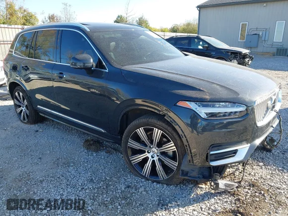 ✅ 2021 Volvo XC90 Inscription • VIN: YV4A221LXM1754975 • Lot: 43548221. Listed on IAAI with 60,116 mi. Free auction sales archive from the USA and detailed vehicle history report at DreamBid. Image 1.