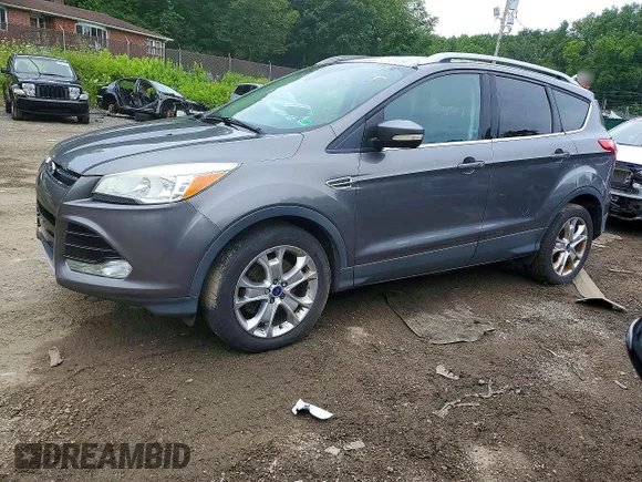 ✅ 2014 Ford Escape Titanium • VIN: 1FMCU9J95EUA67210 • Лот: 60324166. Опубликован ранее на Copart с пробегом Не указан. Бесплатный доступ к архиву аукционных продаж из США и подробный отчёт об истории автомобиля на DreamBid. Изображение 1.