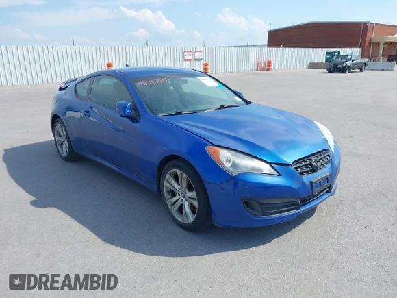 ✅ 2012 Hyundai Genesis Coupe 2.0T • VIN: KMHHT6KD8CU065880 • Lot: 45097018. Listed on IAAI with 125,001 mi. Free auction sales archive from the USA and detailed vehicle history report at DreamBid. Image 1.