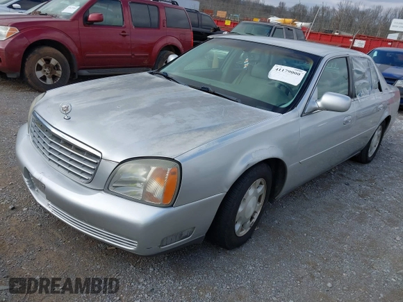 ✅ 2001 Cadillac DeVille • VIN: 1G6KD54Y61U225000 • Lot: 41179000. Wystawiony na IAAI z przebiegiem 129 896 mil. Bezpłatny archiwum sprzedaży aukcyjnych z USA i szczegółowy raport historii pojazdu na DreamBid. Zdjęcie 2.