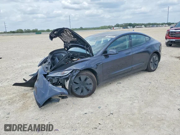 ✅ 2025 Tesla Model 3 Long Range • VIN: 5YJ3E1EA7SF002242 • Lot: 50314436. Listed on Copart with 9,227 mi. Free auction sales archive from the USA and detailed vehicle history report at DreamBid. Image 1.