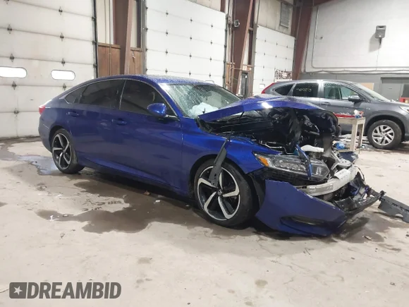 ✅ 2020 Honda Accord Sport • VIN: 1HGCV2F30LA014864 • Lot: 44049567. Listed on IAAI with 129,167 mi. Free auction sales archive from the USA and detailed vehicle history report at DreamBid. Image 1.