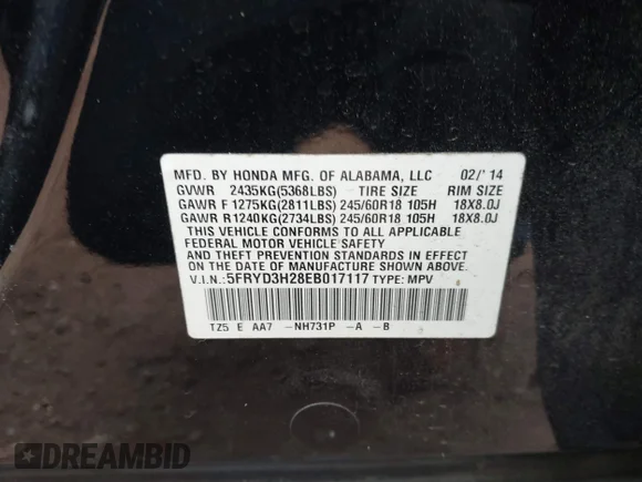 ✅ 2014 Acura MDX • VIN: 5FRYD3H28EB017117 • Lot: 44408872. Wystawiony na IAAI z przebiegiem Nie podano. Bezpłatny archiwum sprzedaży aukcyjnych z USA i szczegółowy raport historii pojazdu na DreamBid. Zdjęcie 9.
