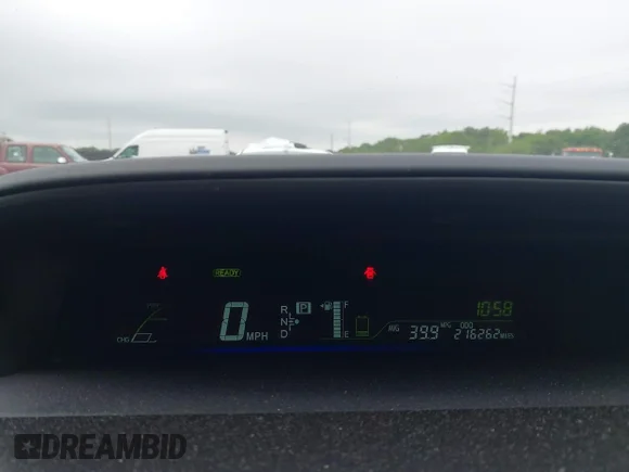 ✅ 2012 Toyota Prius Five • VIN: JTDZN3EU9C3064143 • Лот: 45530992. Опубліковано раніше на IAAI з пробігом 216 262 миль. Безкоштовний доступ до архіву аукціонних продажів зі США та докладний звіт про історію автомобіля на DreamBid. Зображення 7.