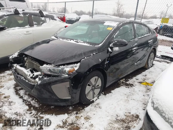 ✅ 2019 Hyundai Ioniq Blue • VIN: KMHC65LC1KU179204 • Lot: 43904760. Wystawiony na IAAI z przebiegiem 166 500 mil. Bezpłatny archiwum sprzedaży aukcyjnych z USA i szczegółowy raport historii pojazdu na DreamBid. Zdjęcie 2.
