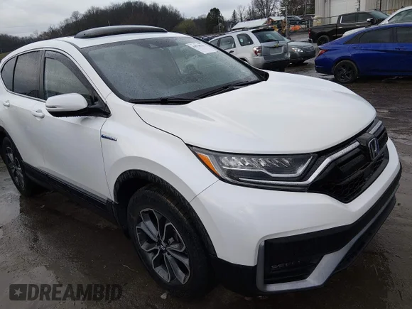 ✅ 2021 Honda CR-V EX-L • VIN: 7FART6H87ME012203 • Лот: 44538761. Опубліковано раніше на IAAI з пробігом 23 996 миль. Безкоштовний доступ до архіву аукціонних продажів зі США та докладний звіт про історію автомобіля на DreamBid. Зображення 1.