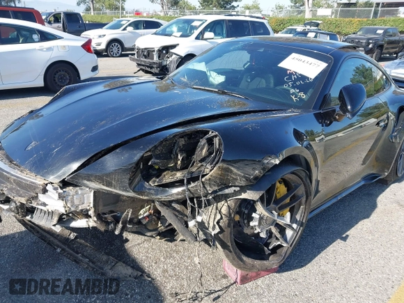 ✅ 2025 Porsche 911 Turbo • VIN: WP0AD2A91SS285008 • Лот: 45043477. Опубліковано раніше на IAAI з пробігом 3 368 миль. Безкоштовний доступ до архіву аукціонних продажів зі США та докладний звіт про історію автомобіля на DreamBid. Зображення 6.