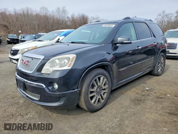 ✅ 2012 GMC Acadia Denali • VIN: 1GKKVTED8CJ374043 • Лот: 45979326. Опубліковано раніше на Copart з пробігом 150 162 миль. Безкоштовний доступ до архіву аукціонних продажів зі США та докладний звіт про історію автомобіля на DreamBid. Зображення 1.