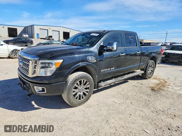 ✅ 2016 Nissan Titan S • VIN: 1N6BA1F47GN504352 • Лот: 46261256. Опубликован ранее на Copart с пробегом 147 515 миль. Бесплатный доступ к архиву аукционных продаж из США и подробный отчёт об истории автомобиля на DreamBid. Изображение 1.