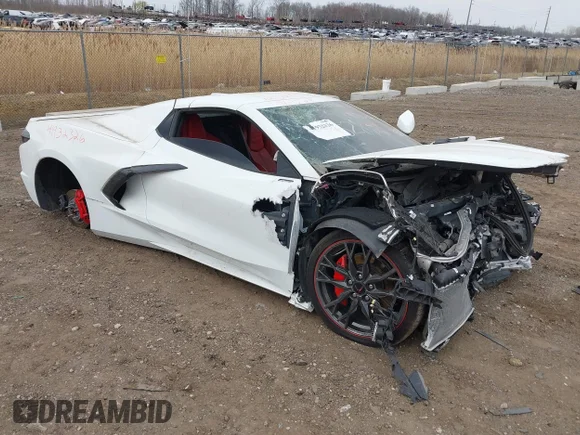 ✅ 2023 Chevrolet Corvette 1LT • VIN: 1G1YA3D48P5111528 • Lot: 41932326. Wystawiony na IAAI z przebiegiem Nie podano. Bezpłatny archiwum sprzedaży aukcyjnych z USA i szczegółowy raport historii pojazdu na DreamBid. Zdjęcie 1.