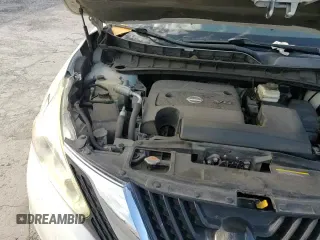 2017 Nissan Murano SL с VIN 5N1AZ2MG0HN137513, выставлен на аукционе Copart как лот 81923375 с пробегом 85 268 миль миль и Списание • Salvage title. История ставок и продаж доступна на DreamBid. Изображение 14.