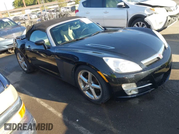 ✅ 2007 Saturn Sky • VIN: 1G8MB35B17Y106566 • Lot: 43379369. Listed on IAAI with 85,531 mi. Free auction sales archive from the USA and detailed vehicle history report at DreamBid. Image 1.