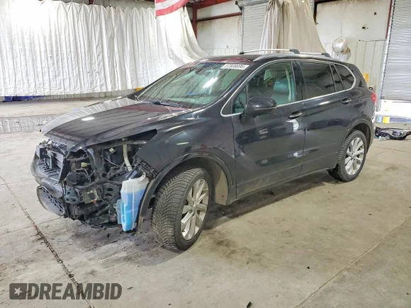 ✅ 2017 Buick Envision Premium II • VIN: LRBFXFSX2HD118606 • Лот: 57908696. Опубликован ранее на Copart с пробегом 130 331 миль. Бесплатный доступ к архиву аукционных продаж из США и подробный отчёт об истории автомобиля на DreamBid. Изображение 1.