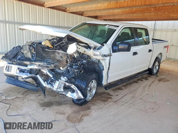 ✅ 2017 Ford F-150 XL • VIN: 1FTEW1EF0HKC48630 • Lot: 41820846. Listed on Copart with 129,268 mi. Free auction sales archive from the USA and detailed vehicle history report at DreamBid. Image 1.