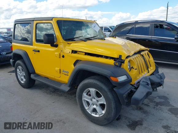 ✅ 2021 Jeep Wrangler Willys • VIN: 1C4GJXAN1MW659626 • Лот: 44586736. Опубликован ранее на IAAI с пробегом 45 691 миль. Бесплатный доступ к архиву аукционных продаж из США и подробный отчёт об истории автомобиля на DreamBid. Изображение 1.