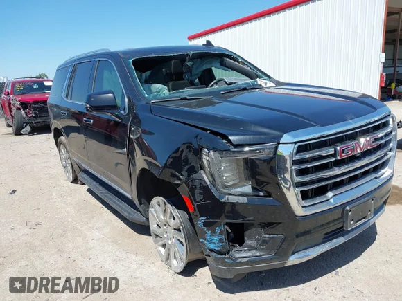 ✅ 2021 GMC Yukon SLT • VIN: 1GKS1BKD6MR482626 • Lot: 42079781. Wystawiony na IAAI z przebiegiem 63 402 mil. Bezpłatny archiwum sprzedaży aukcyjnych z USA i szczegółowy raport historii pojazdu na DreamBid. Zdjęcie 1.