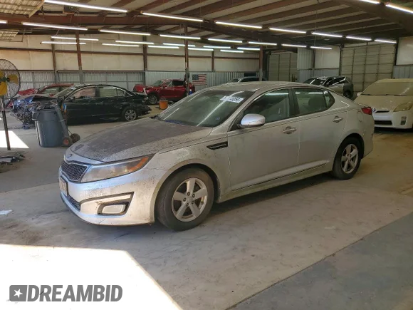 ✅ 2014 Kia Optima LX • VIN: KNAGM4A73E5472495 • Lot: 55948056. Wystawiony na Copart z przebiegiem 285 480 mil. Bezpłatny archiwum sprzedaży aukcyjnych z USA i szczegółowy raport historii pojazdu na DreamBid. Zdjęcie 1.