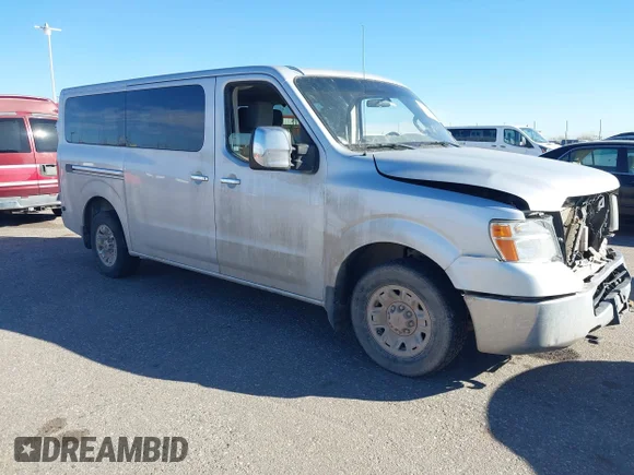 ✅ 2015 Nissan NV SL • VIN: 5BZAF0AA7FN850004 • Lot: 43918073. Listed on IAAI with 221,423 mi. Free auction sales archive from the USA and detailed vehicle history report at DreamBid. Image 1.