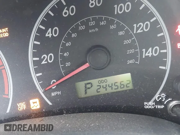 ✅ 2010 Toyota Corolla LE • VIN: 2T1BU4EE7AC400041 • Lot: 44099848. Listed on IAAI with 244,562 mi. Free auction sales archive from the USA and detailed vehicle history report at DreamBid. Image 7.