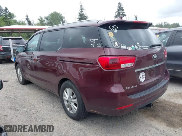 ✅ 2016 Kia Sedona LX • VIN: KNDMB5C1XG6085790 • Лот: 45152390. Опубліковано раніше на IAAI з пробігом 140 123 миль. Безкоштовний доступ до архіву аукціонних продажів зі США та докладний звіт про історію автомобіля на DreamBid. Зображення 3.
