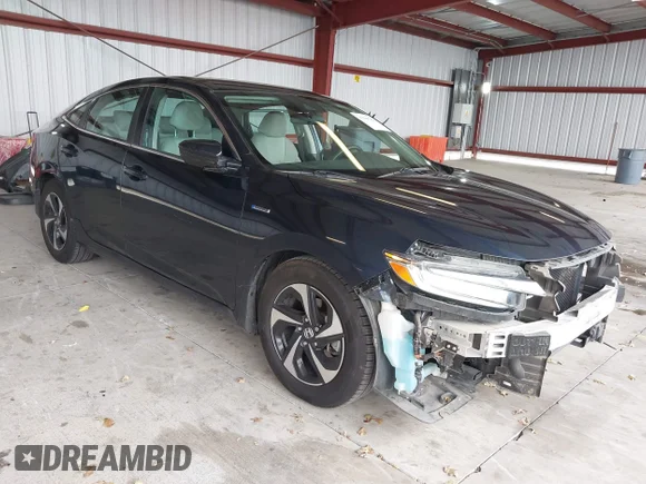 ✅ 2022 Honda Insight EX • VIN: 19XZE4F51NE010635 • Lot: 43599382. Listed on IAAI with 157,088 mi. Free auction sales archive from the USA and detailed vehicle history report at DreamBid. Image 1.