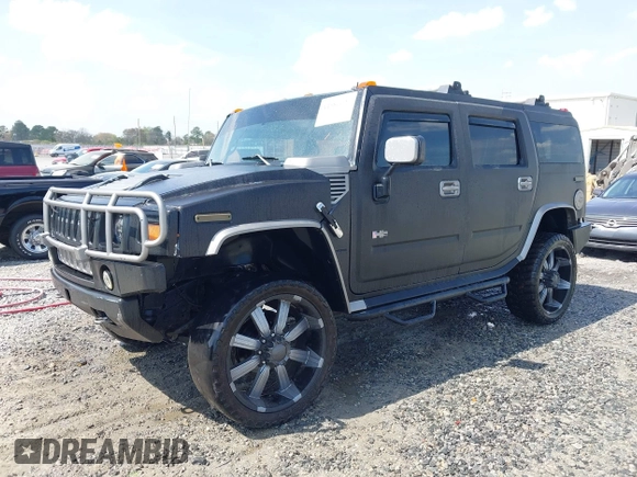 ✅ 2005 Hummer H2 SUV • VIN: 5GRGN23U45H125150 • Lot: 44586627. Wystawiony na IAAI z przebiegiem Nie podano. Bezpłatny archiwum sprzedaży aukcyjnych z USA i szczegółowy raport historii pojazdu na DreamBid. Zdjęcie 2.