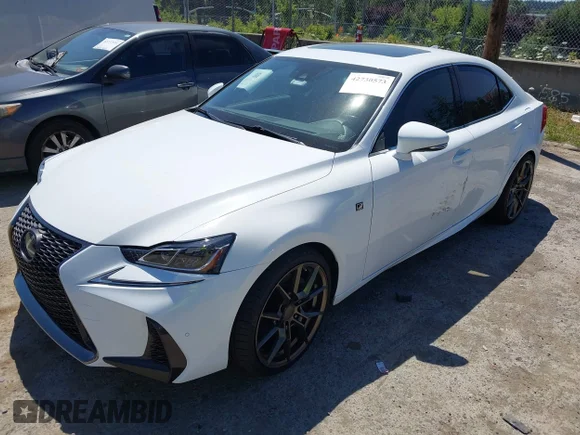 ✅ 2019 Lexus IS 350 • VIN: JTHCZ1D20K5016305 • Лот: 42730573. Опубліковано раніше на IAAI з пробігом 34 218 миль. Безкоштовний доступ до архіву аукціонних продажів зі США та докладний звіт про історію автомобіля на DreamBid. Зображення 2.
