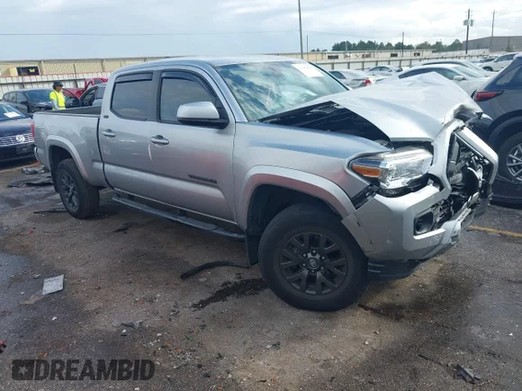 ✅ 2022 Toyota Tacoma SR5 • VIN: 3TMBZ5DN7NM036922 • Lot: 43782098. Listed on IAAI with 43,651 mi. Free auction sales archive from the USA and detailed vehicle history report at DreamBid. Image 1.