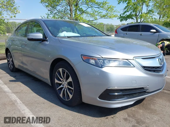 ✅ 2017 Acura TLX Technology • VIN: 19UUB1F5XHA010255 • Lot: 45021099. Listed on IAAI with 55,116 mi. Free auction sales archive from the USA and detailed vehicle history report at DreamBid. Image 1.