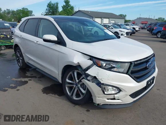 ✅ 2016 Ford Edge Sport • VIN: 2FMPK4AP0GBB15312 • Lot: 45191796. Wystawiony na IAAI z przebiegiem 107 004 mil. Bezpłatny archiwum sprzedaży aukcyjnych z USA i szczegółowy raport historii pojazdu na DreamBid. Zdjęcie 1.